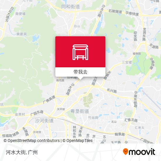 河水大街地图