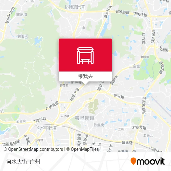 河水大街地图