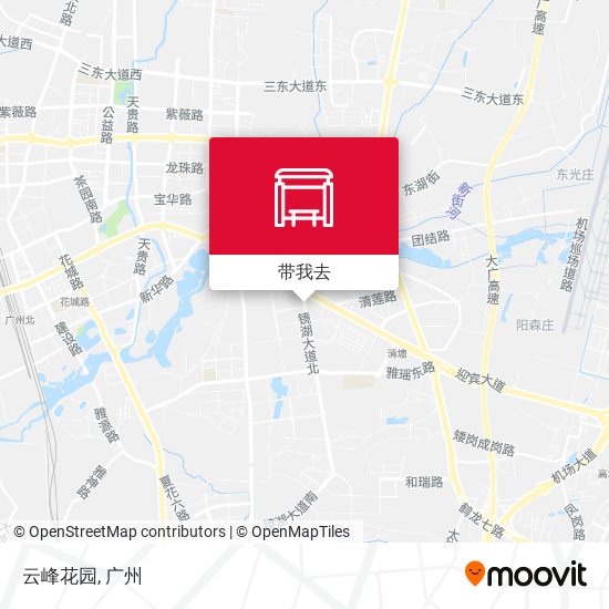 云峰花园地图