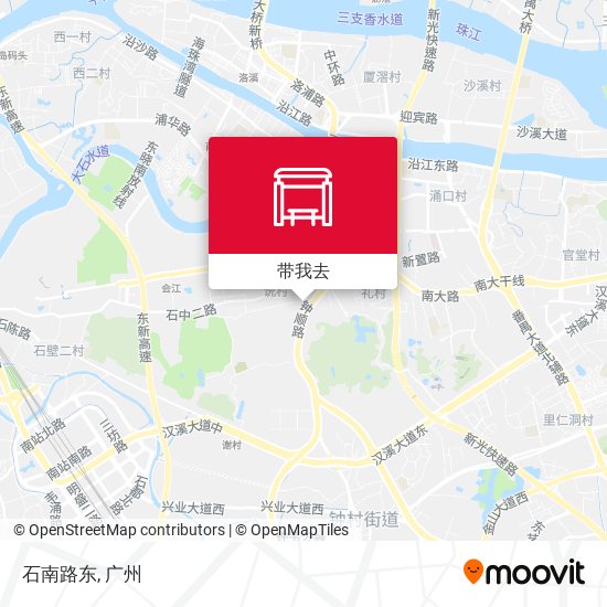 石南路东地图