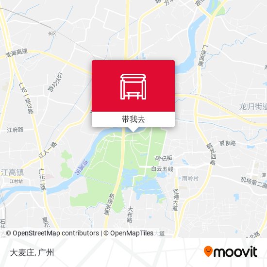 大麦庄地图