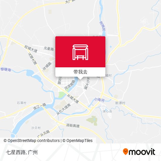 七星西路地图