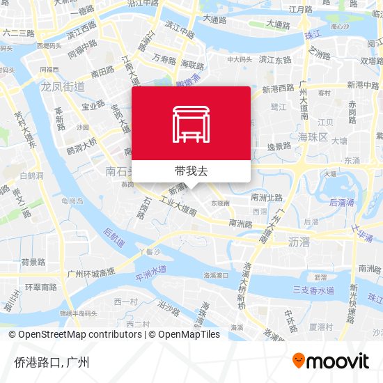 侨港路口地图