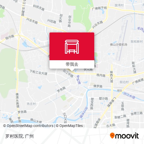 罗村医院地图