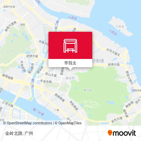 金岭北路地图