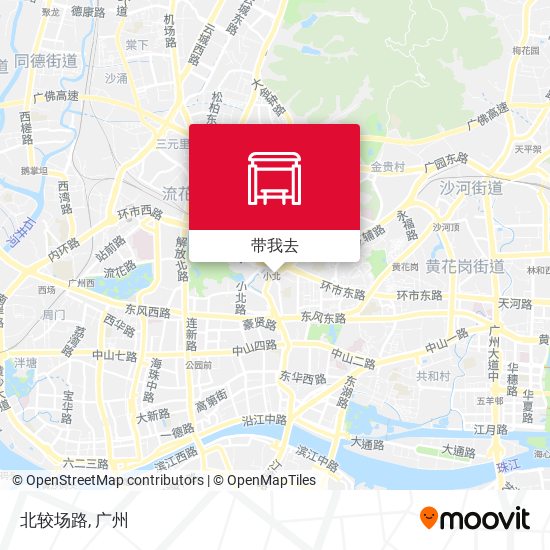 北较场路地图