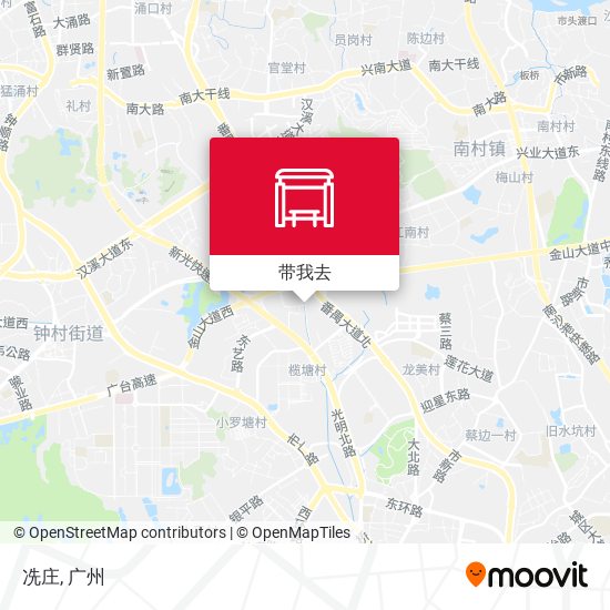冼庄地图