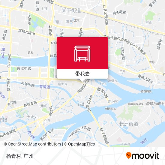 杨青村地图