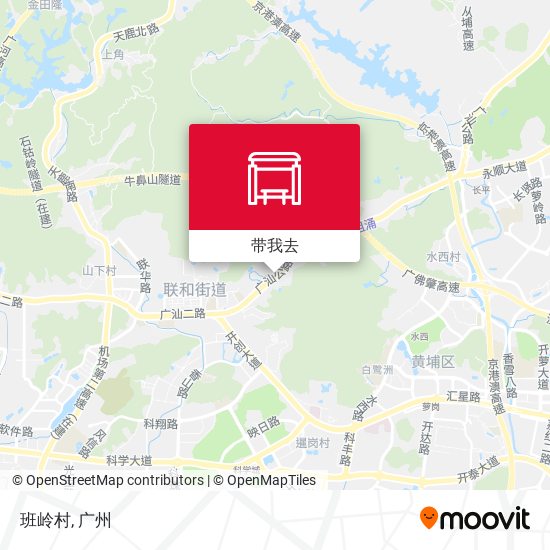 班岭村地图