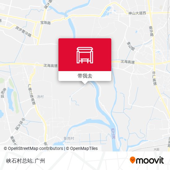 峡石村总站地图