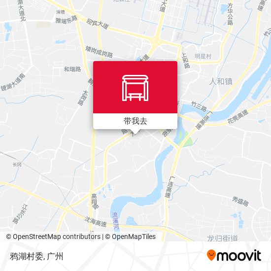 鸦湖村委地图
