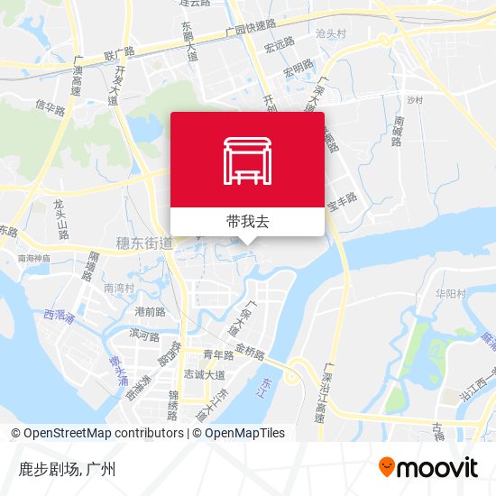 鹿步剧场地图