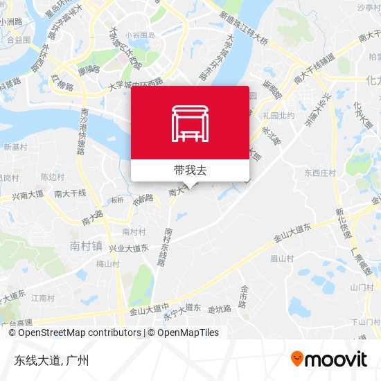 东线大道地图