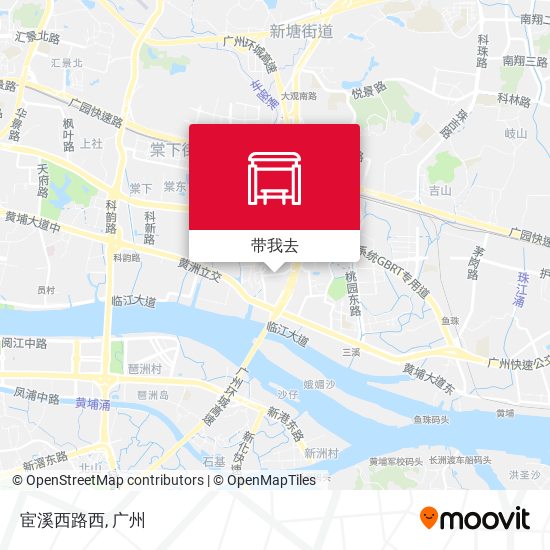 宦溪西路西地图