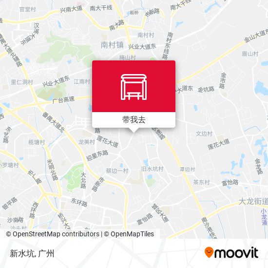 新水坑地图