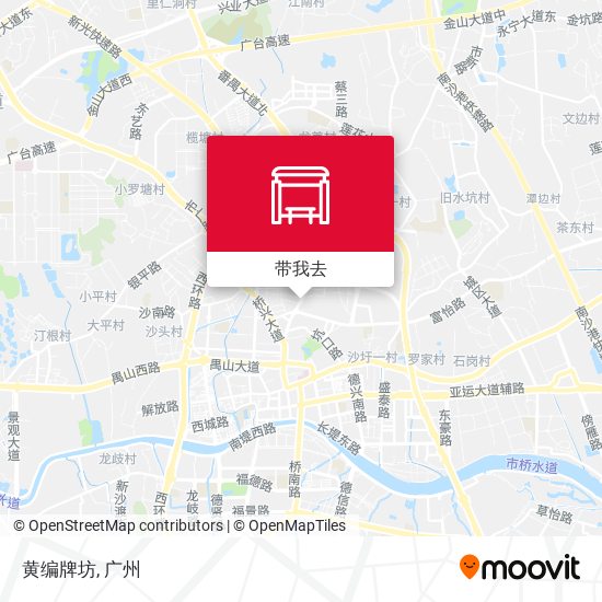 黄编牌坊地图