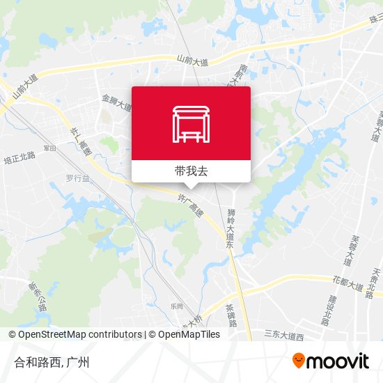 合和路西地图
