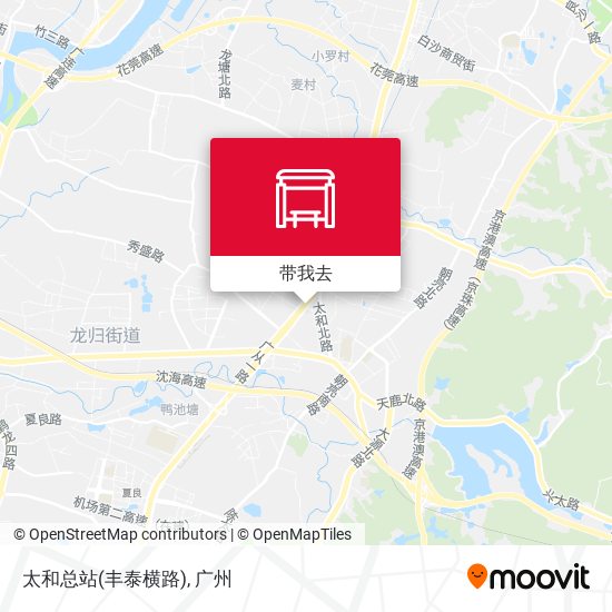 太和总站(丰泰横路)地图