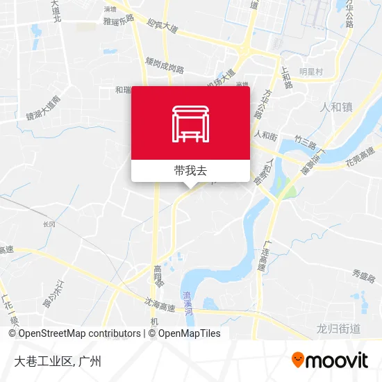 大巷工业区地图