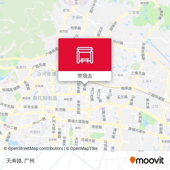 天寿路地图