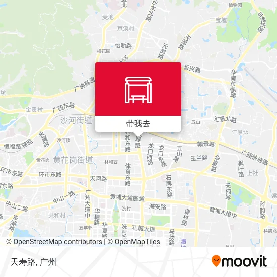 天寿路地图