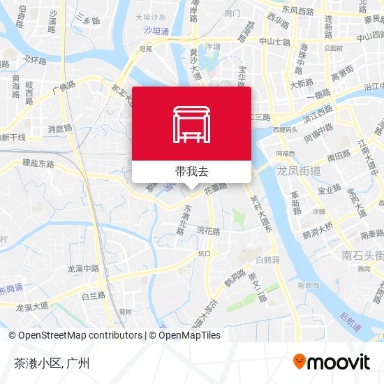茶漖小区地图