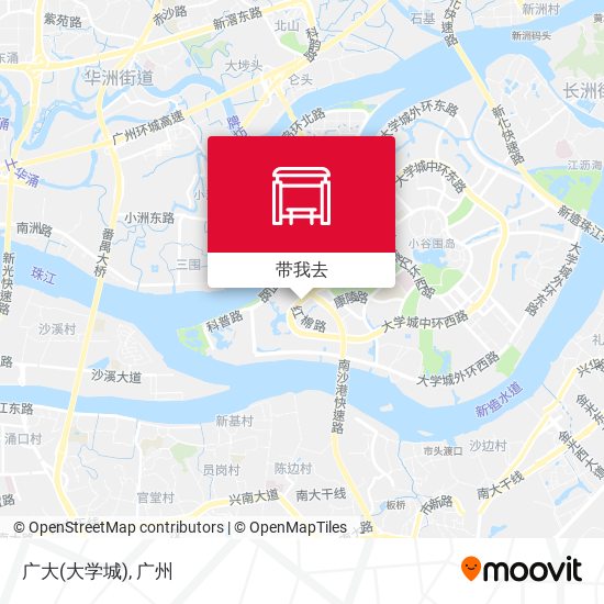 广大(大学城)地图