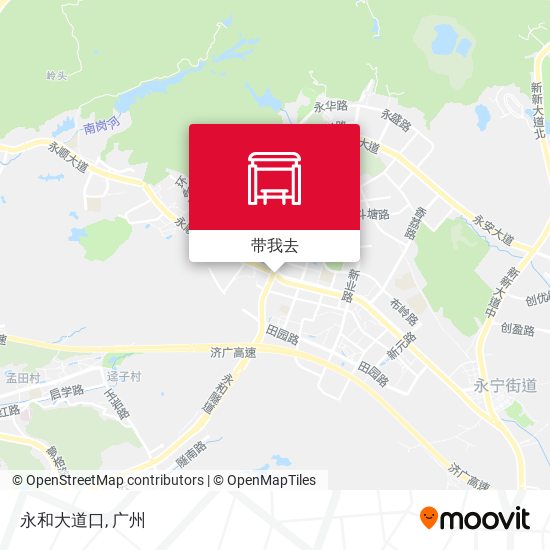 永和大道口地图