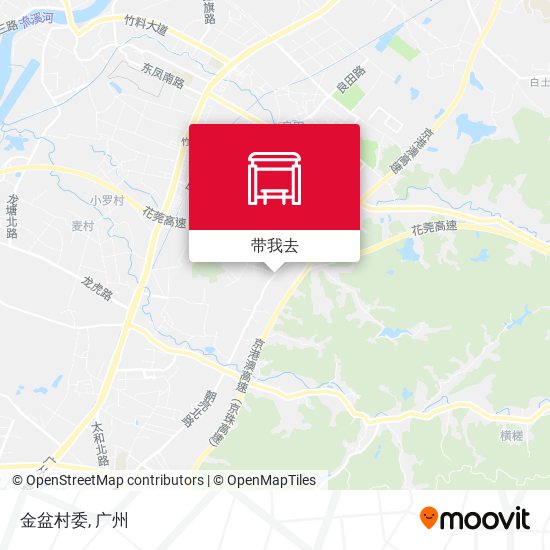 金盆村委地图