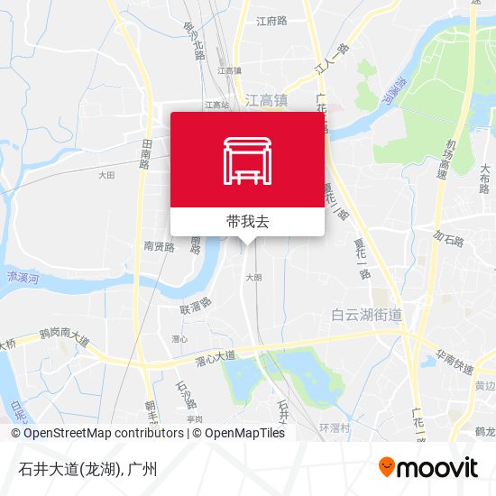 石井大道(龙湖)地图