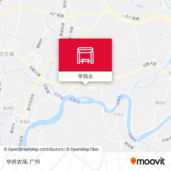 华侨农场地图