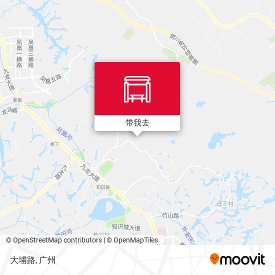 大埔路地图