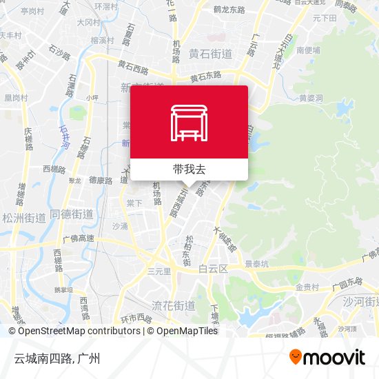 云城南四路地图