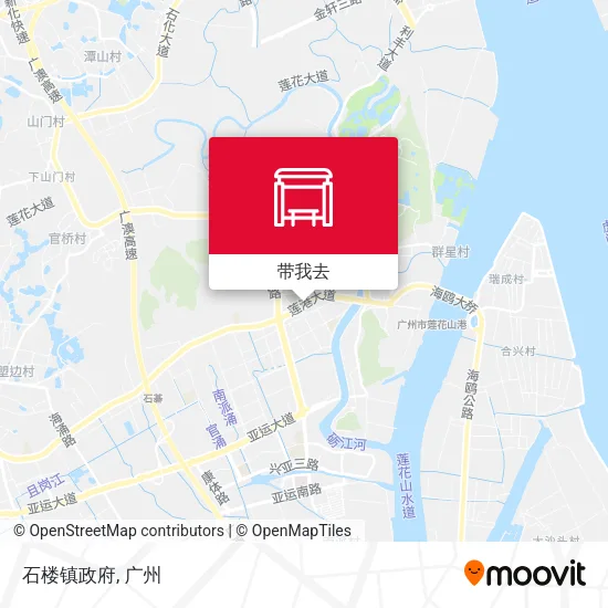 石楼镇政府地图