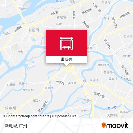 新电城地图