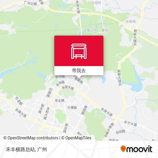禾丰横路总站地图