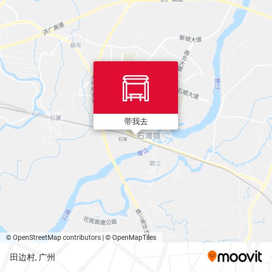 田边村地图