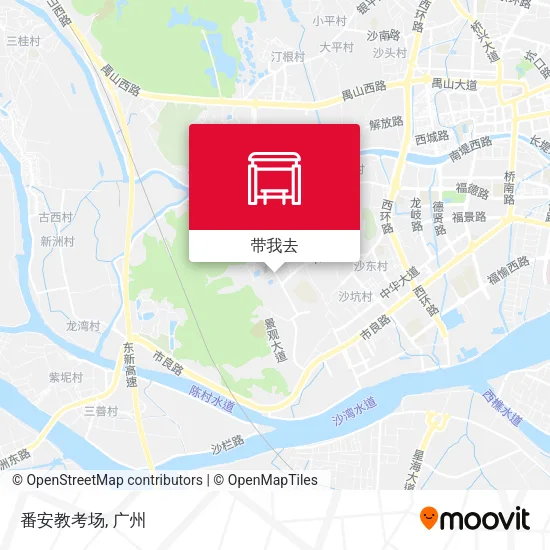 番安教考场地图