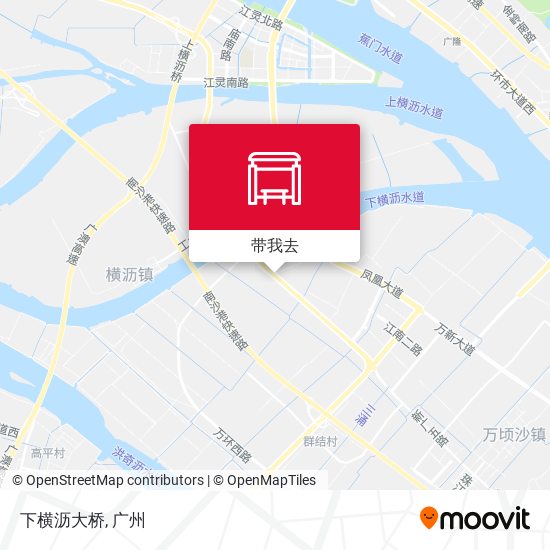 下横沥大桥地图