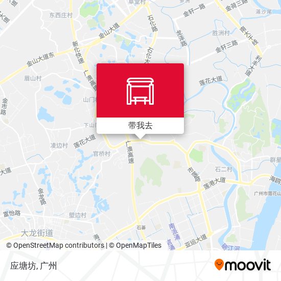 应塘坊地图