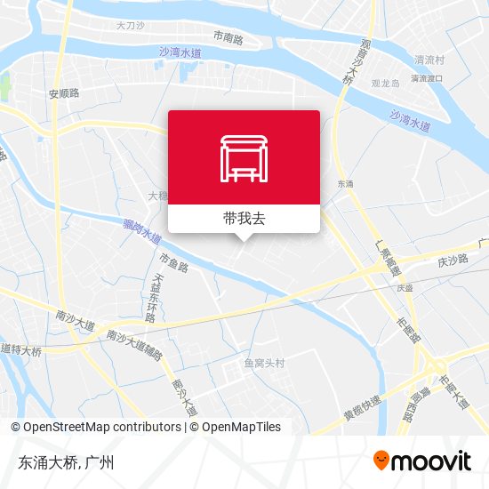 东涌大桥地图