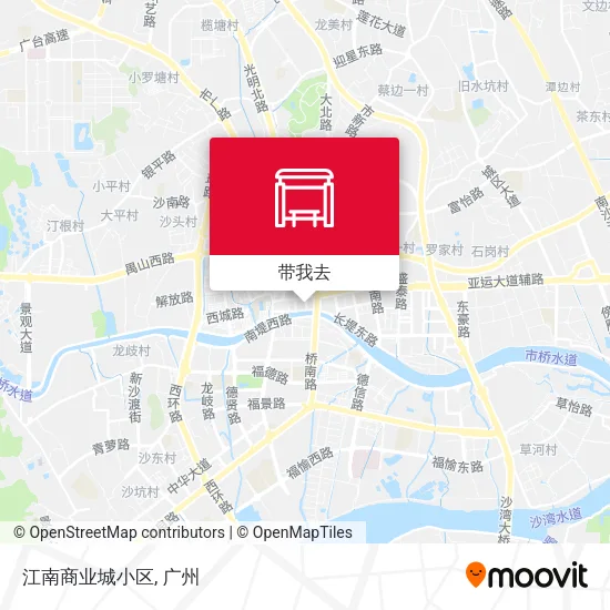江南商业城小区地图