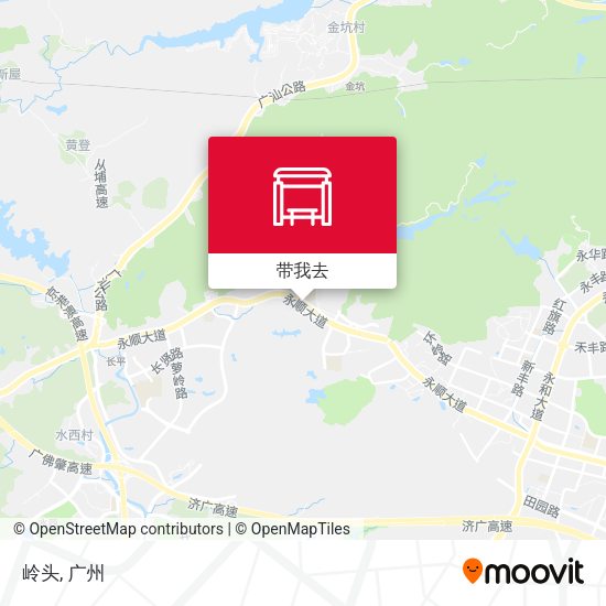 岭头地图
