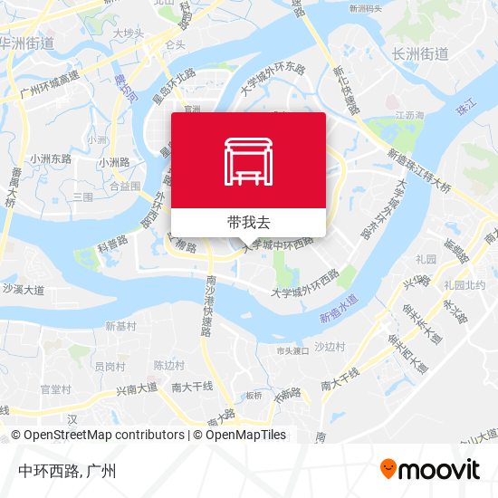 中环西路地图