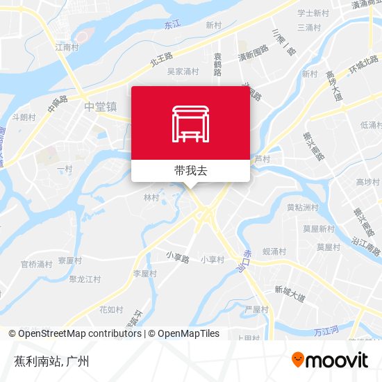 蕉利南站地图