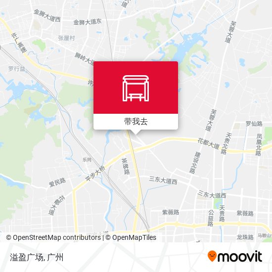 溢盈广场地图