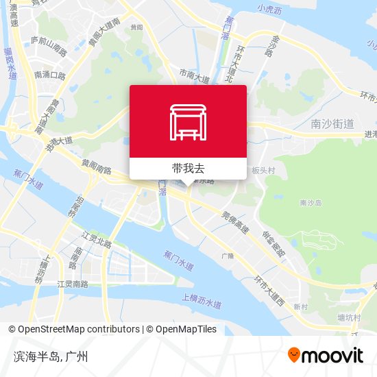 滨海半岛地图
