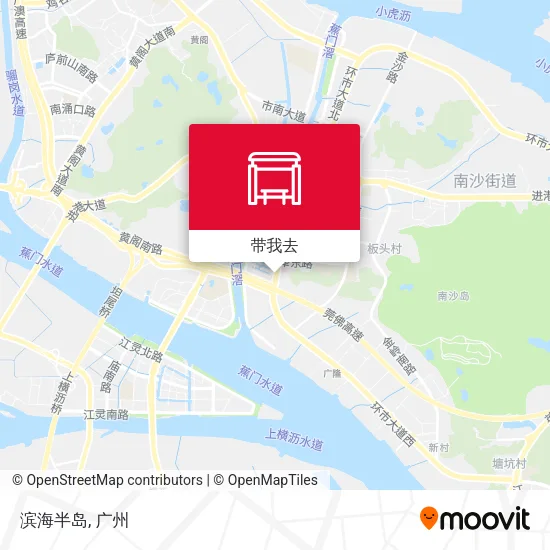 滨海半岛地图