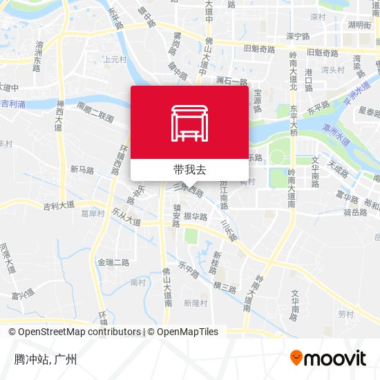 腾冲站地图