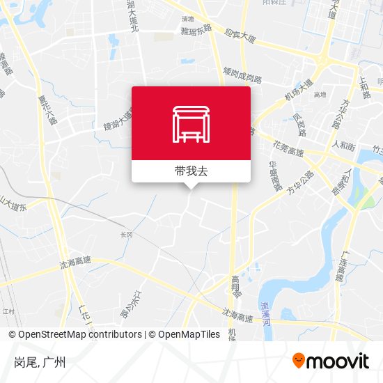 岗尾地图